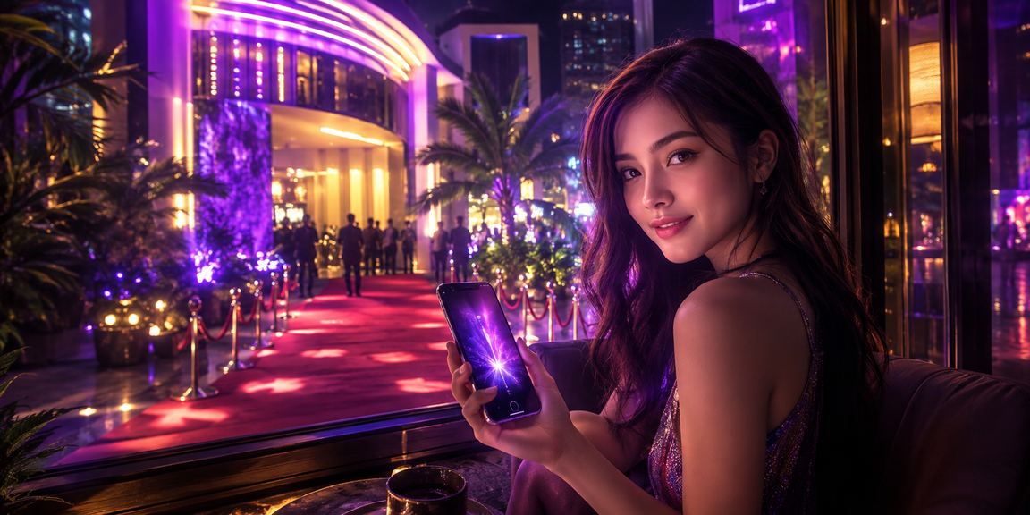 Pemain melayari kasino dalam talian di Kuala Lumpur menggunakan telefon