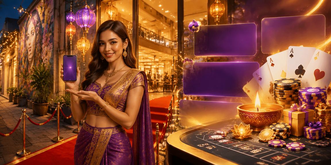 Pemain di Penang bermain baccarat dalam talian menggunakan telefon pintar