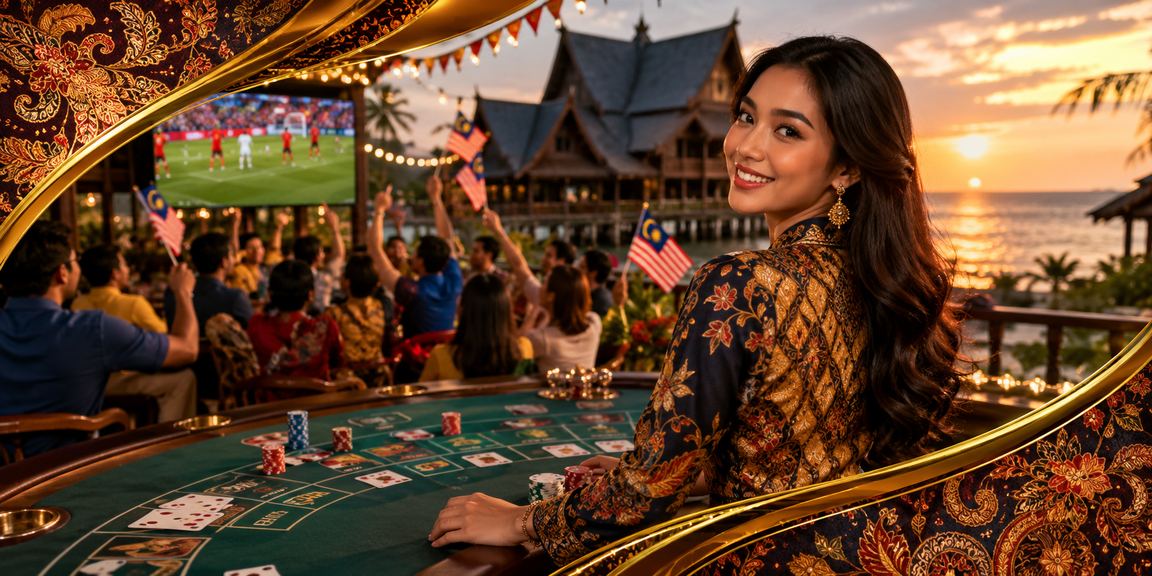 Pemain Sarawak bermain baccarat di platform 8200 sambil mengumpul mata VIP